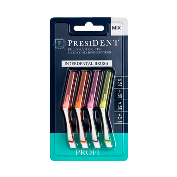 ёршики межзубные PRESIDENT PROFI Mix