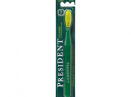 Зубная щетка PRESIDENT® Classic арт. 4900.01(Цвет в ассортименте)