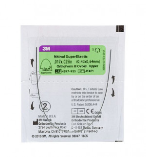 Дуга нитиноловая Unitek Super Elastic .016x.016 ВЧ ФIII (3М)